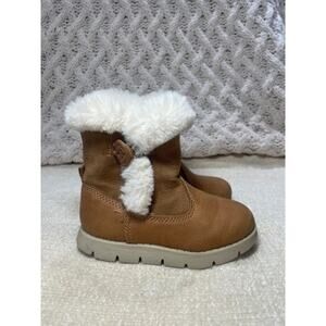 Oshkosh Cozy Toddler Girl Winter Boots - Size 7, Excellent!